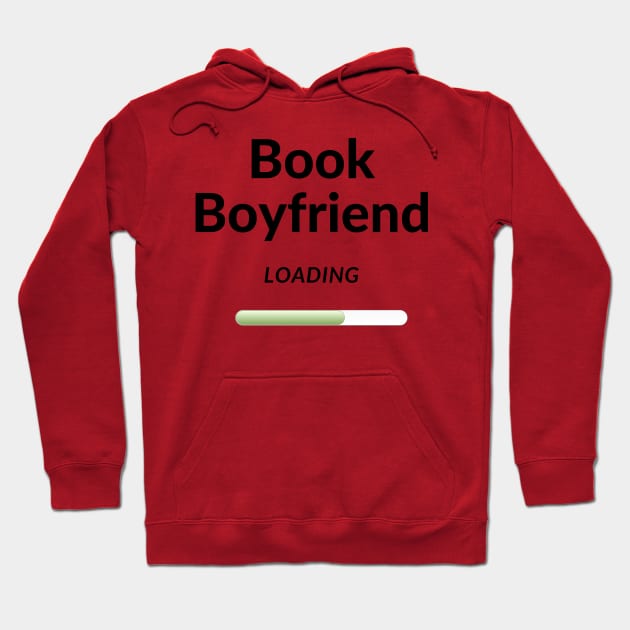 Book boyfriend Hoodie by Nerdywitch